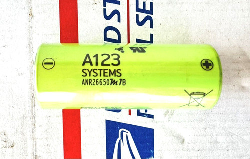 A123 anr 26650 lithium - a123, lithium-ion